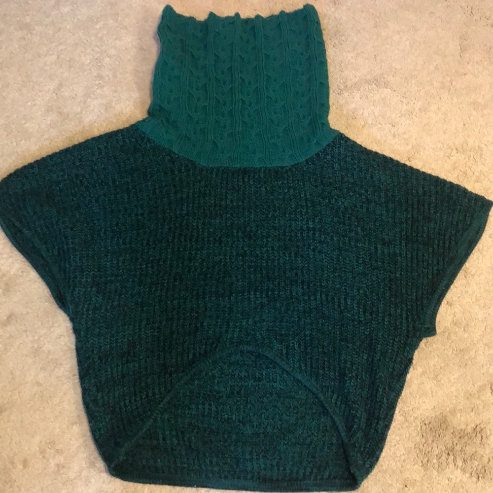 Jessica Simpson Cowl Neck Crop Sweater